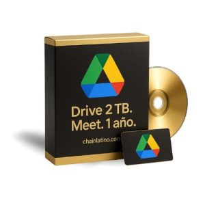 Google Drive 2 TB Educativo con Meet