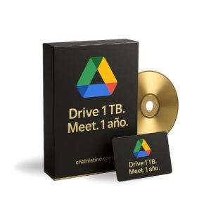 Google Drive 1 TB Educativo con Meet