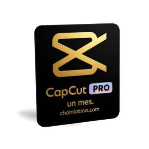 CapCut Pro un mes