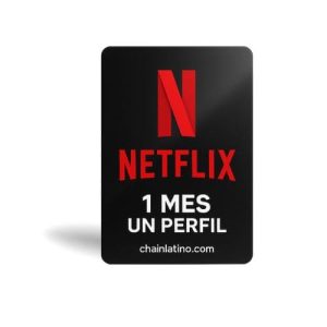 Netflix 1 Mes | Un Perfil