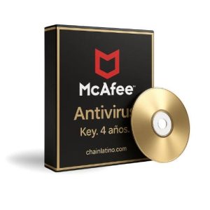 mcafee Antivirus Key por 4 años